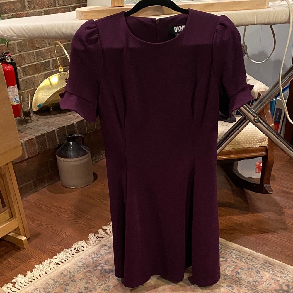 DKNY Rich Purple Dress